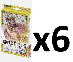 One Piece Big Mom Pirates Starter Deck DISPLAY Box (6 Decks) ST-07